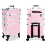 Maleta Valija Maquillaje Profesional 3 Divisiones 4 Ruedas - Imagen 7