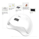 Lampara Uv Led 48w Cabina Secador Uñas En Gel Premium Sun 5 - Imagen 5