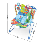 Bouncer Silla Para Bebes Mecedora Vibrador Oferta Iluminaras - Imagen 4