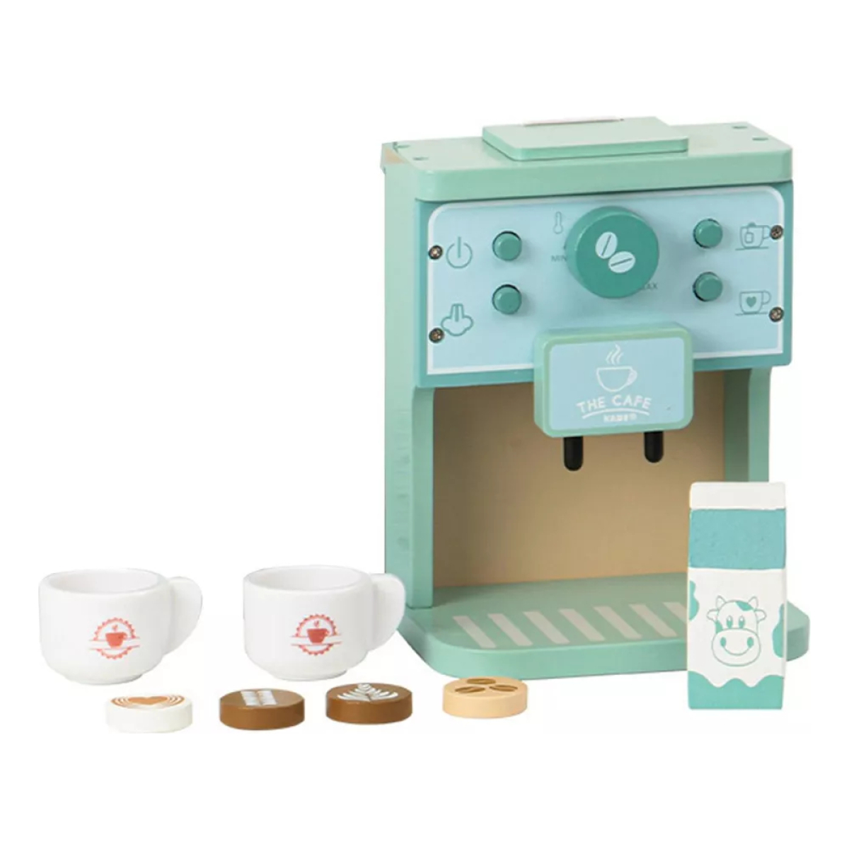 Juego Cafetería De Madera Para Niños Niñas Con Accesorios - Imagen 2