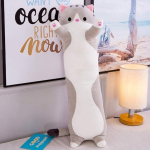 Almohadon Peluche En Felpa Gato Kawaii 70cm - Iluminaras - Imagen 9