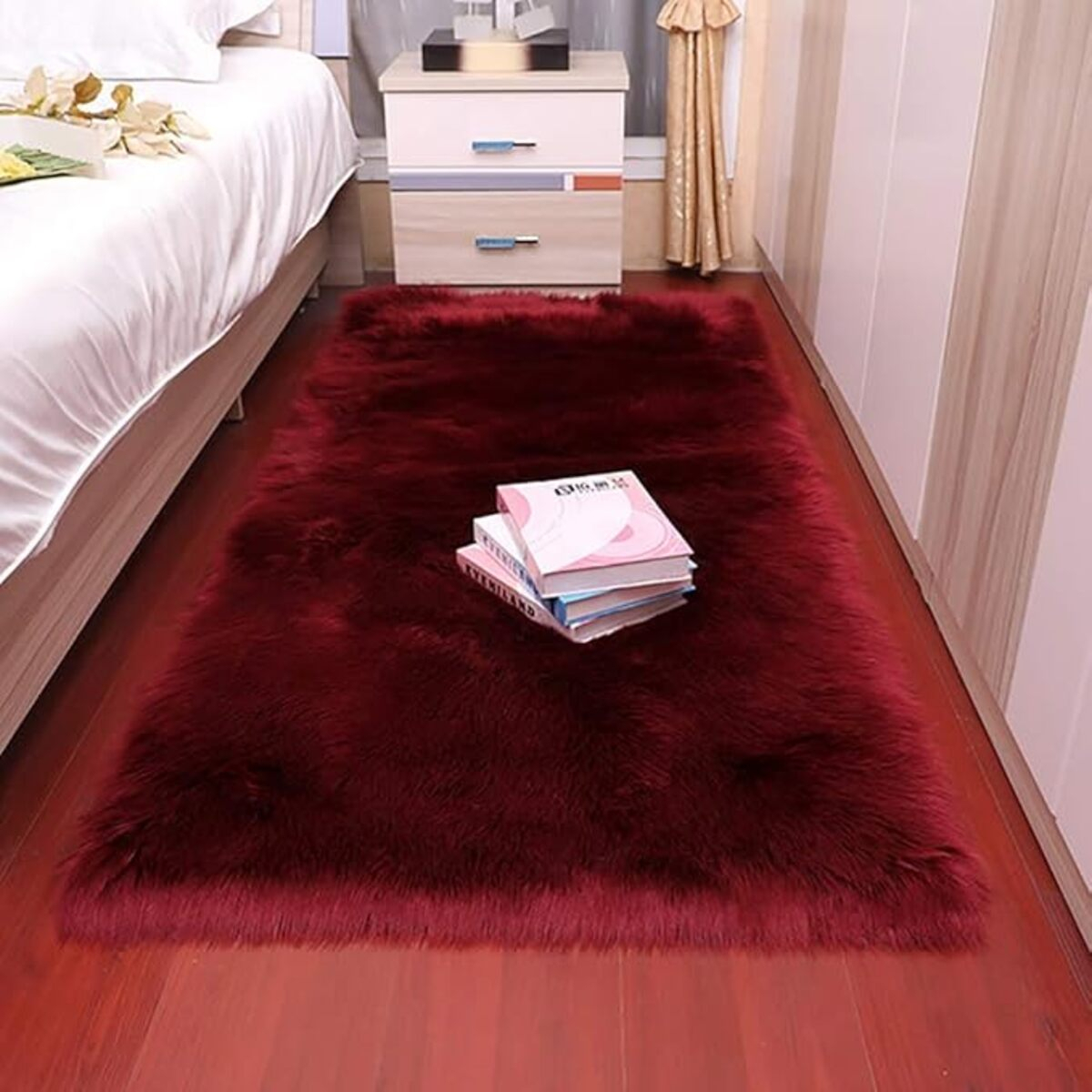 Alfombra Shaggy Decorativa Premium Rectangular Suave Moderna - Imagen 18