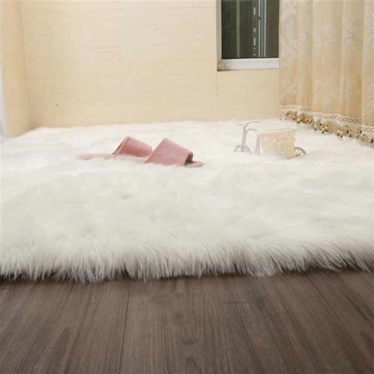 Alfombra Shaggy Decorativa Premium Rectangular Suave Moderna - Imagen 11