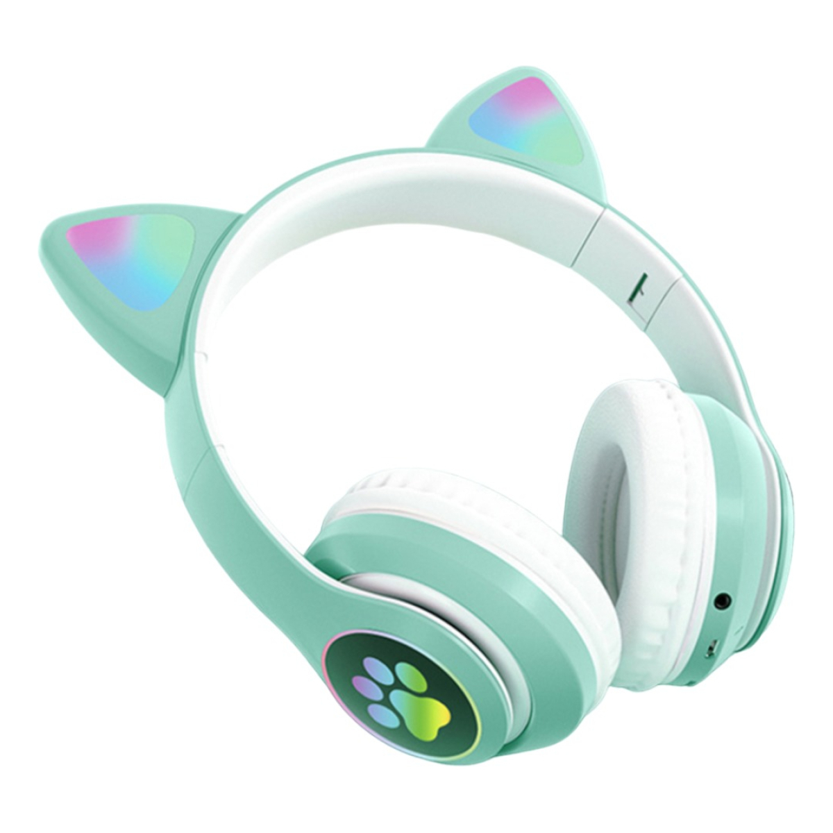 Auriculares Con Orejas Y Luces Divertidos Bluetooth - Imagen 9