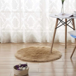 Alfombra Redonda Shaggy 90cm Premium Suave Moderna - Imagen 18