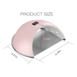 Lampara Uv Led 48w Cabina Secador Uñas En Gel Premium Sun 6 - Imagen 4