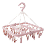 Colgador De Secado Plegable Giratorio Percha 36 Palillos - Imagen 7