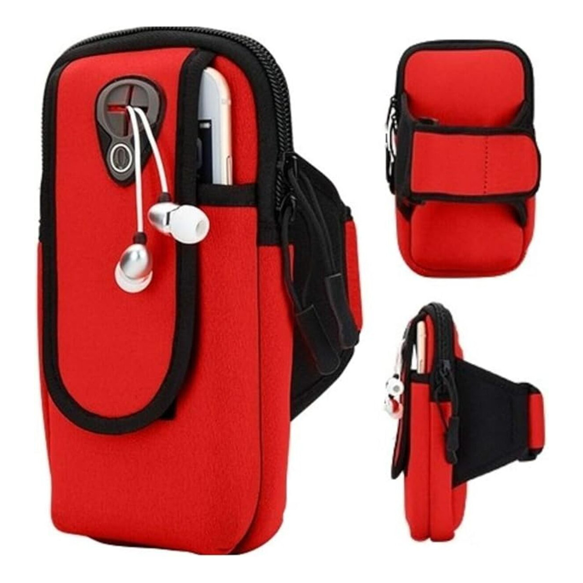 Brazalete Porta Celular P /brazo Running Impermeable Grande - Imagen 2