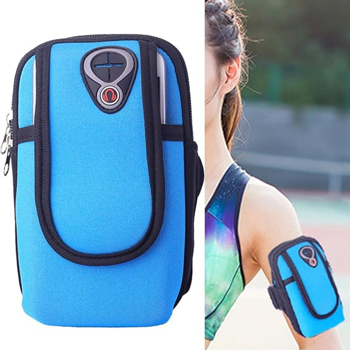 Brazalete Porta Celular P /brazo Running Impermeable Grande - Imagen 20