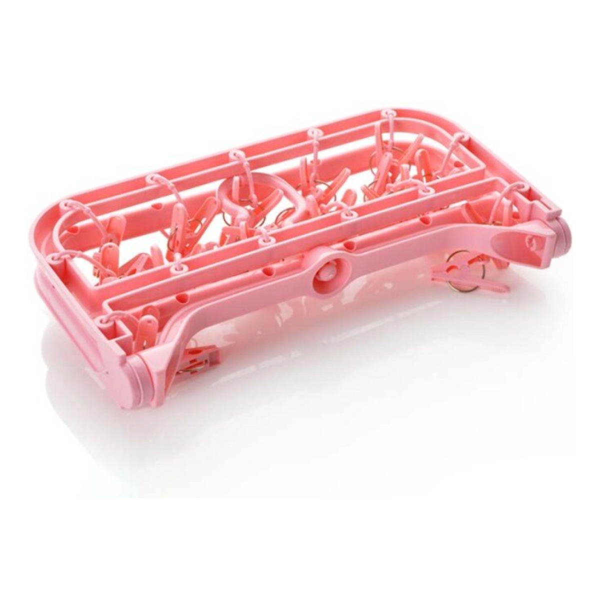 Colgador De Secado Plegable Giratorio Percha 36 Palillos - Imagen 6