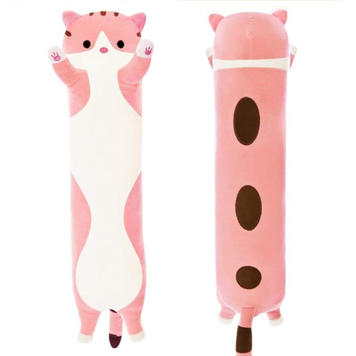 Almohadon Peluche En Felpa Gato Kawaii 70cm - Iluminaras - Imagen 2