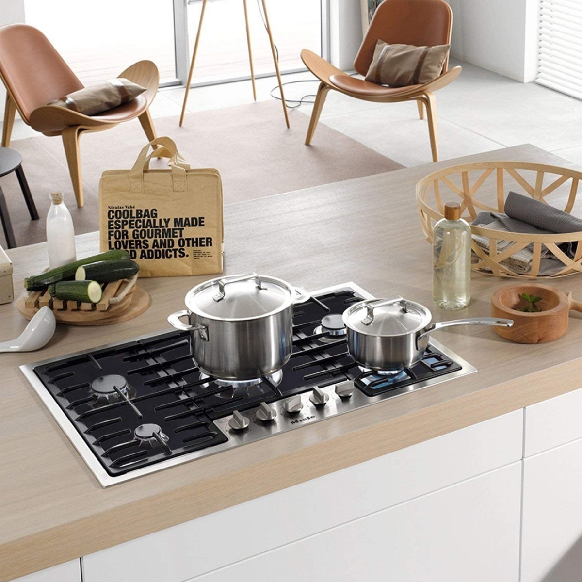 Set X4 Protectores De Hornalla Anafes Cocina - Imagen 2