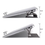 Soporte Adhesivo Plegable Para Notebook Laptop 2 Posiciones - Imagen 11