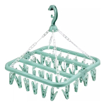 Colgador De Secado Plegable Giratorio Percha 32 Palillos - Imagen 5