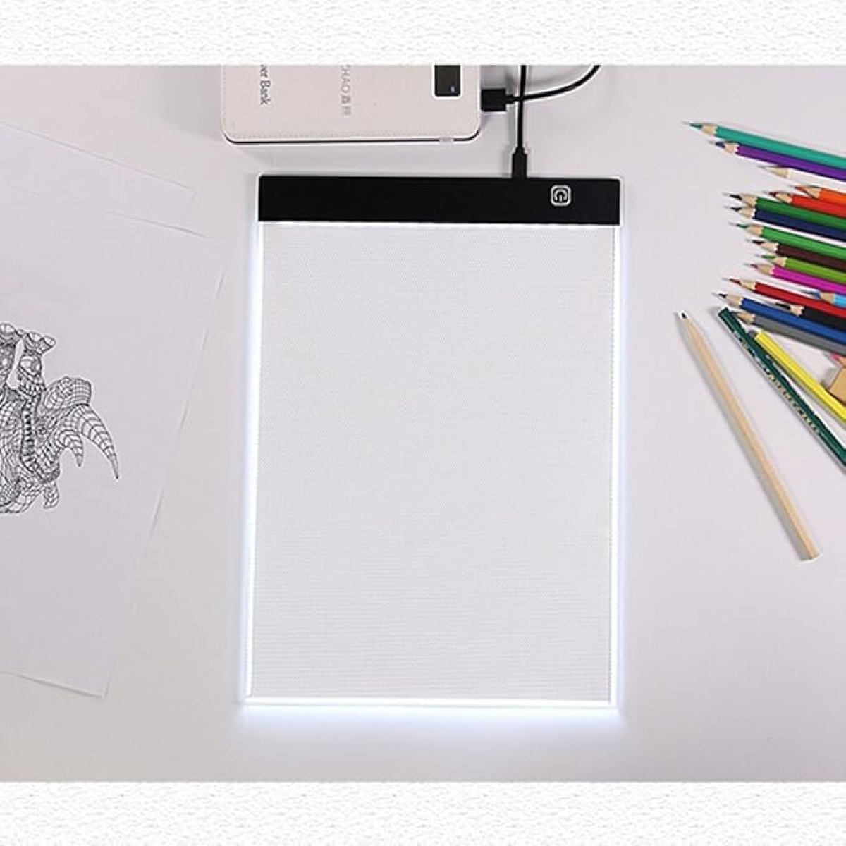 Tabla Dibujo A5 Led Animation Dibujo Stencil Board Table - Imagen 2