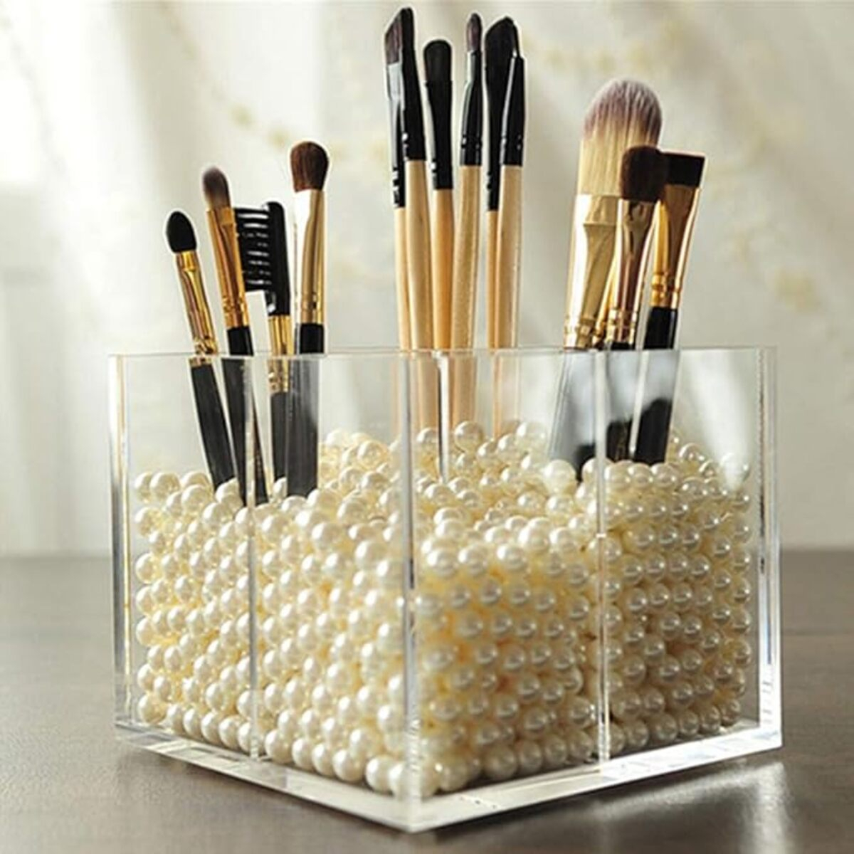 Pack De Perlas Blancas, Cuentas Blancas 240 Grs - Imagen 4