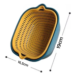 Escurridor Colador Con Recipiente Volcador Mediano - Imagen 2