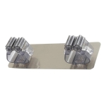 Soporte Para Escoba O Lampaso Autoadhesivo Pared Doble