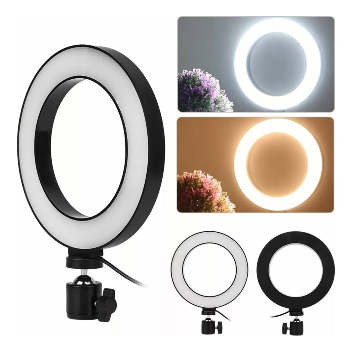 Tripode Para Fotografia + Aro De Luz - Imagen 2