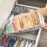 Pack X3 Organizador Ropa Interior Y Medias 6,7,11 Divisiones - Imagen 4