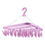 Colgador De Secado Plegable Giratorio Percha 36 Palillos - Imagen 15