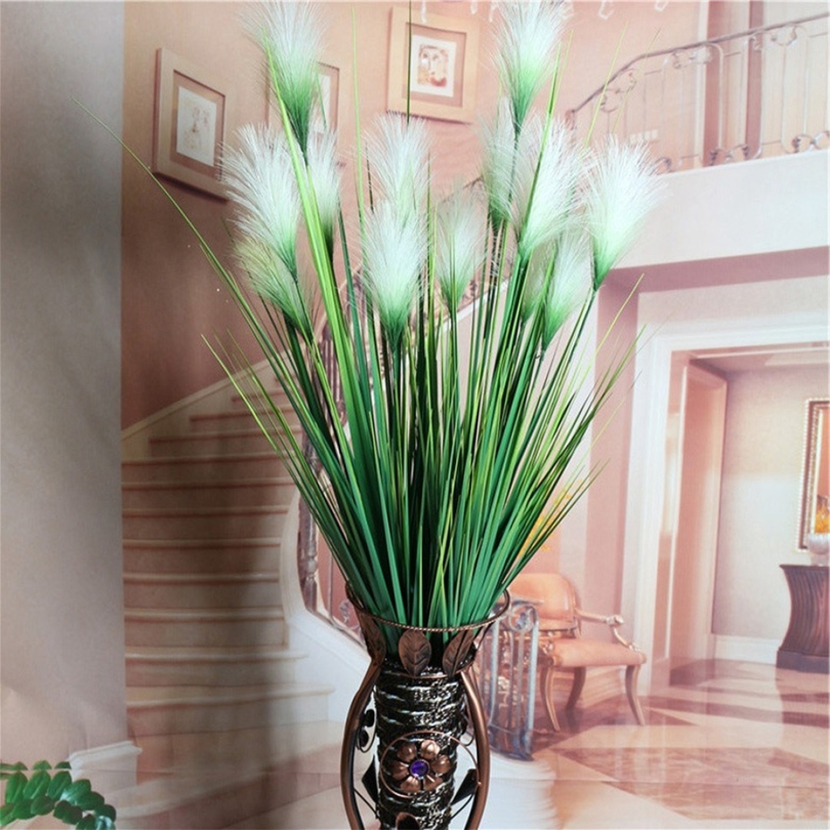 Ramo Planta Artificial Para Decorar 93cm Decoracion - Imagen 5