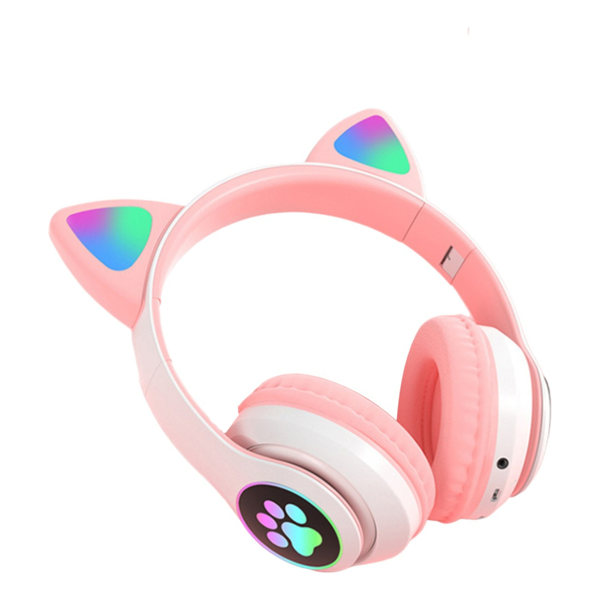Auriculares Con Orejas Y Luces Divertidos Bluetooth - Imagen 1