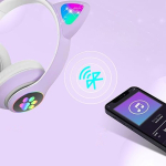 Auriculares Con Orejas Y Luces Divertidos Bluetooth - Imagen 33