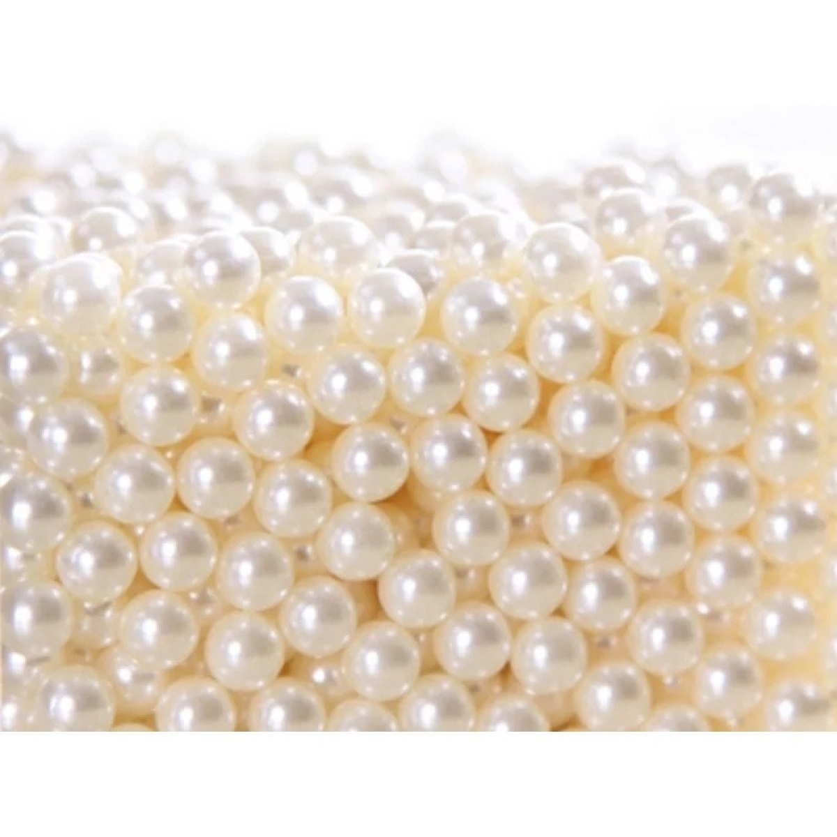 Pack De Perlas Blancas, Cuentas Blancas 240 Grs - Imagen 3