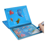 Libro Magico Colorea Con Agua Reutilizable Juguete Niños - Imagen 3
