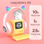Auriculares Con Orejas Y Luces Divertidos Bluetooth - Imagen 23