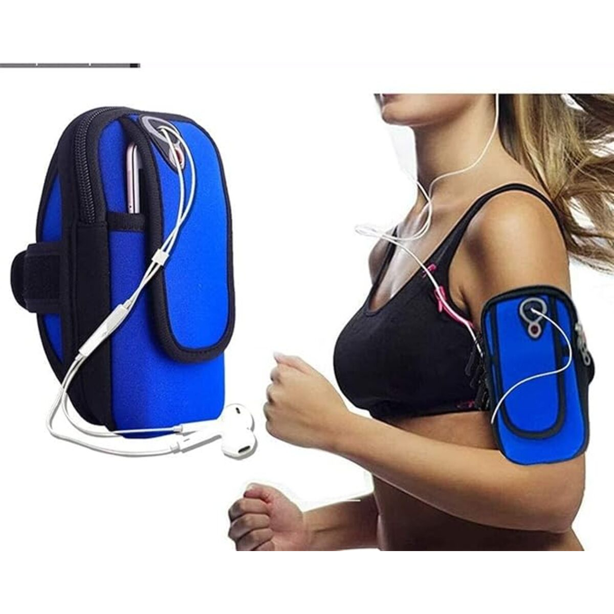 Brazalete Porta Celular P /brazo Running Impermeable Grande - Imagen 14