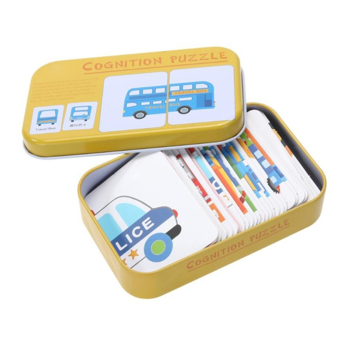 Juego Cartas Cognitivo Montessori Niños Varios Diseños - Imagen 1