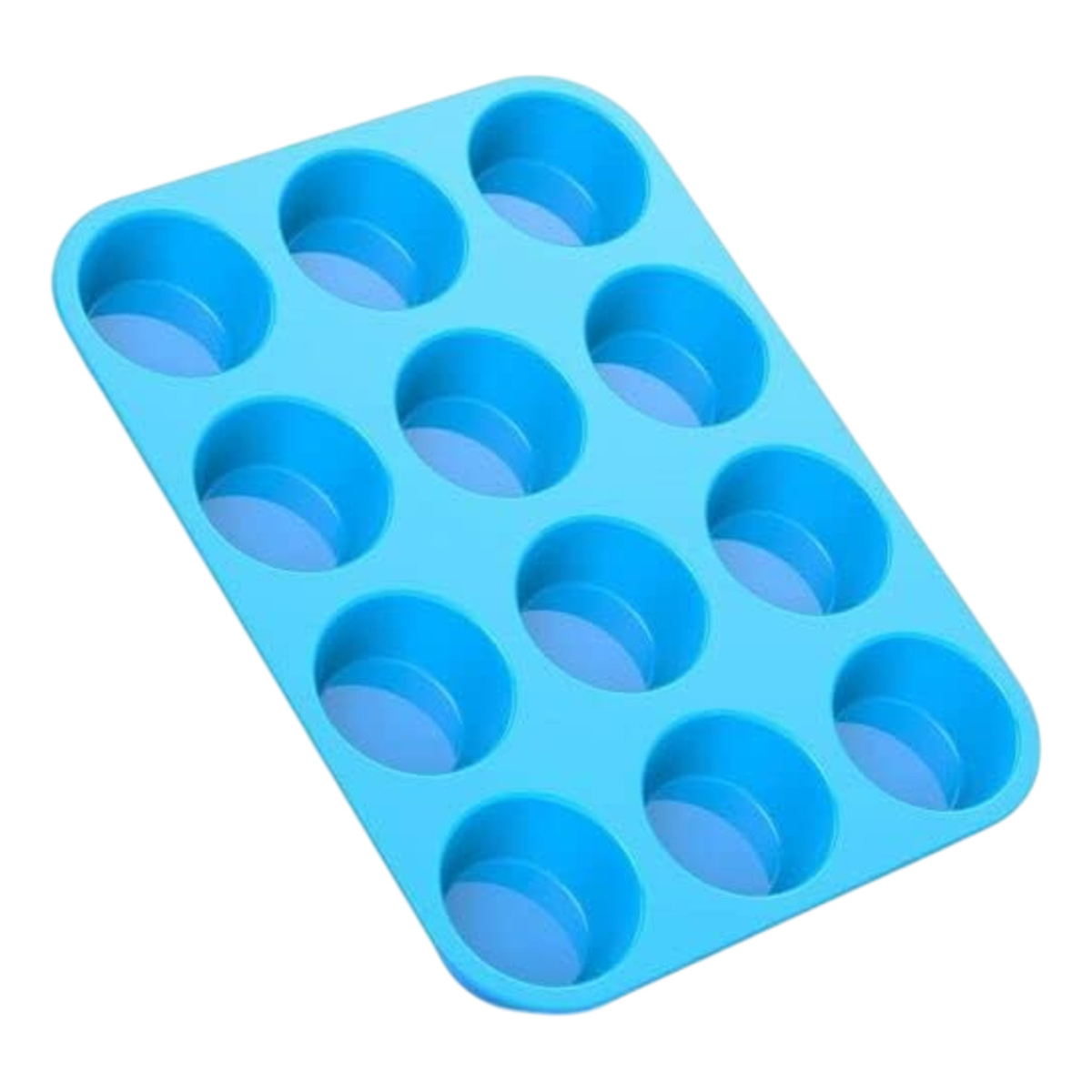 Molde En Silicona Para Cupcakes Muffins Magdalenas Cocina - Imagen 1