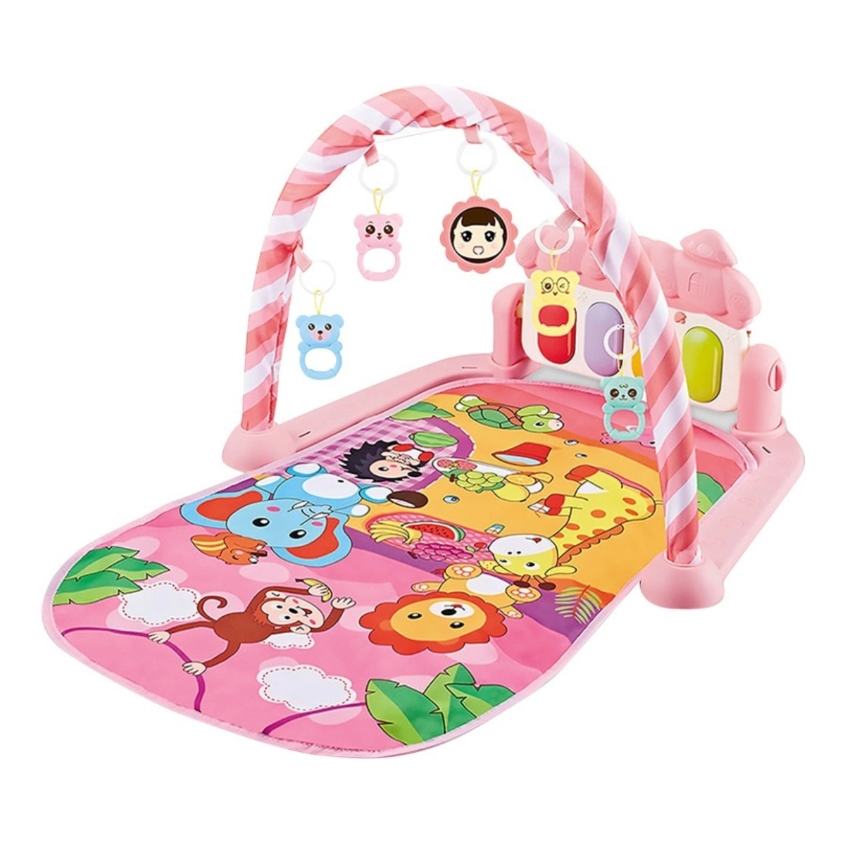 Alfombra Gimnasio De Juegos Musical Para Bebe - Imagen 9