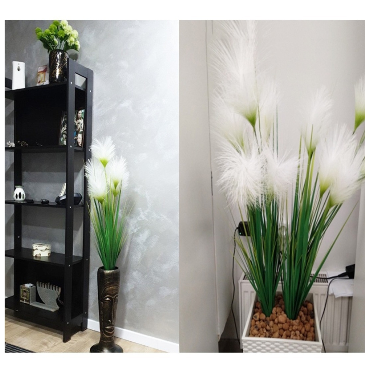 Ramo Planta Artificial Para Decorar 93cm Decoracion - Imagen 3