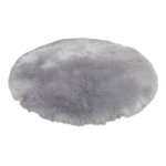 Alfombra Redonda Shaggy 90cm Premium Suave Moderna - Imagen 25