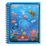 Libro Magico Colorea Con Agua Reutilizable Juguete Niños