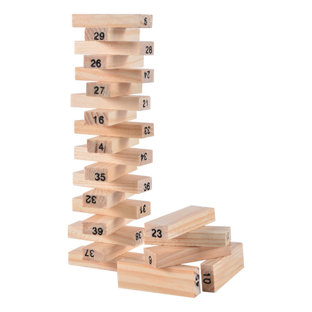 Juego De Mesa Torre De Madera Niños Niñas Estrategia - Imagen 5