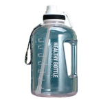 Botella De Agua Deportiva Plastico 2,2l Transparente