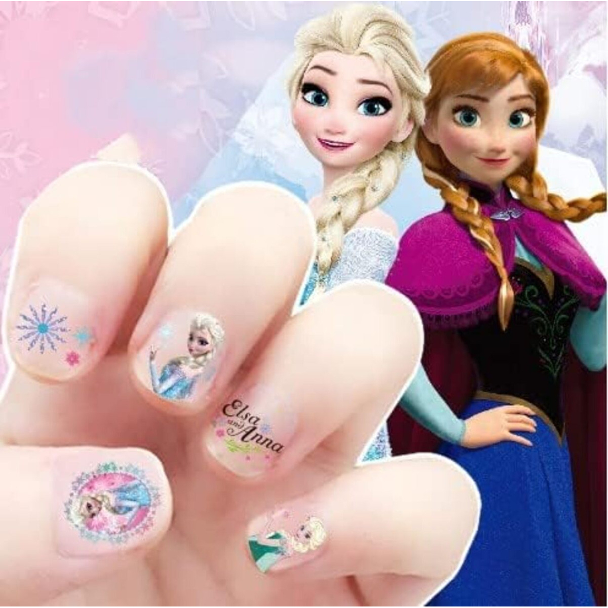 Stickers Para Uñas Decoracion Niñas Personajes Animados - Imagen 5