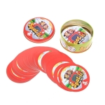 Cartas Juego De Mesa Animadas Spot It Juguete Educativo - Imagen 8