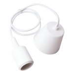 Colgantes Moderno Silicona Cable Textil 1mt Apto Led Vintage - Imagen 8