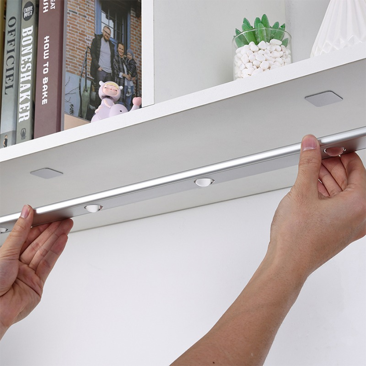 Tira De Luz Led Rígida Recargable Usb Regulable - 80cm - Imagen 10