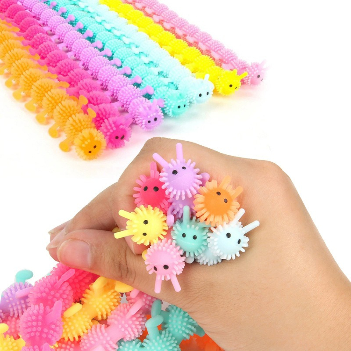 Fidget Toy Sensorial Antiestress Ciempies Estira Amansaloco - Imagen 6
