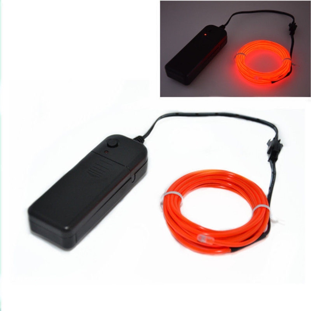 Luz Led Neon Decoracion Cotillon Fiestas Ropa Auto 2 Metros - Imagen 20