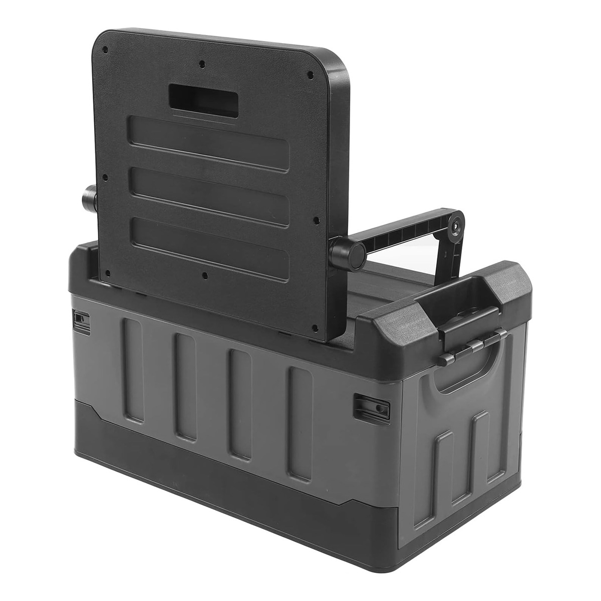 Caja Silla Almacenamiento Pesca Automóvil Camping Plegable - Imagen 6