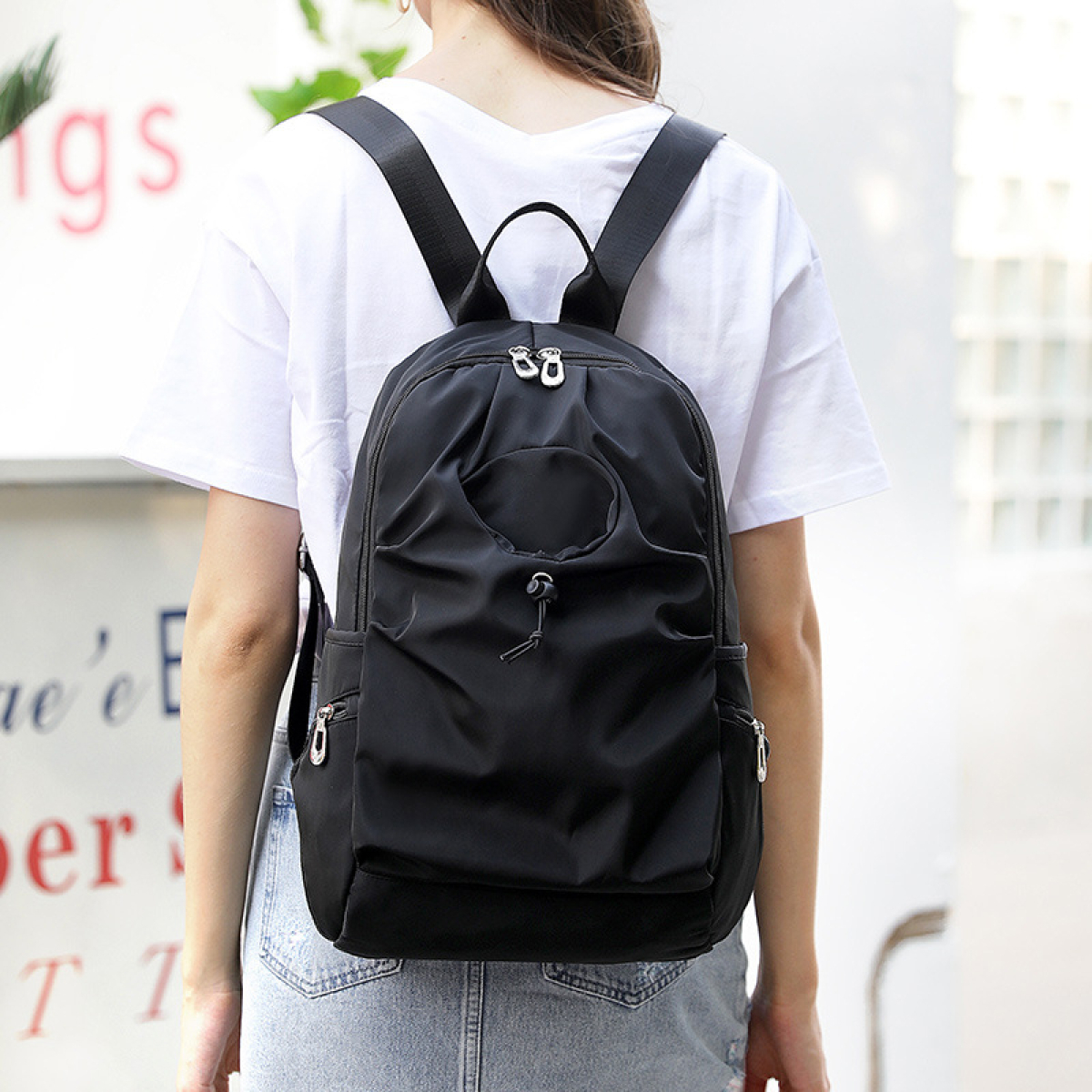 Mochila Escolar Viaje Ligera Con Bolsillo Exteriores - Imagen 17
