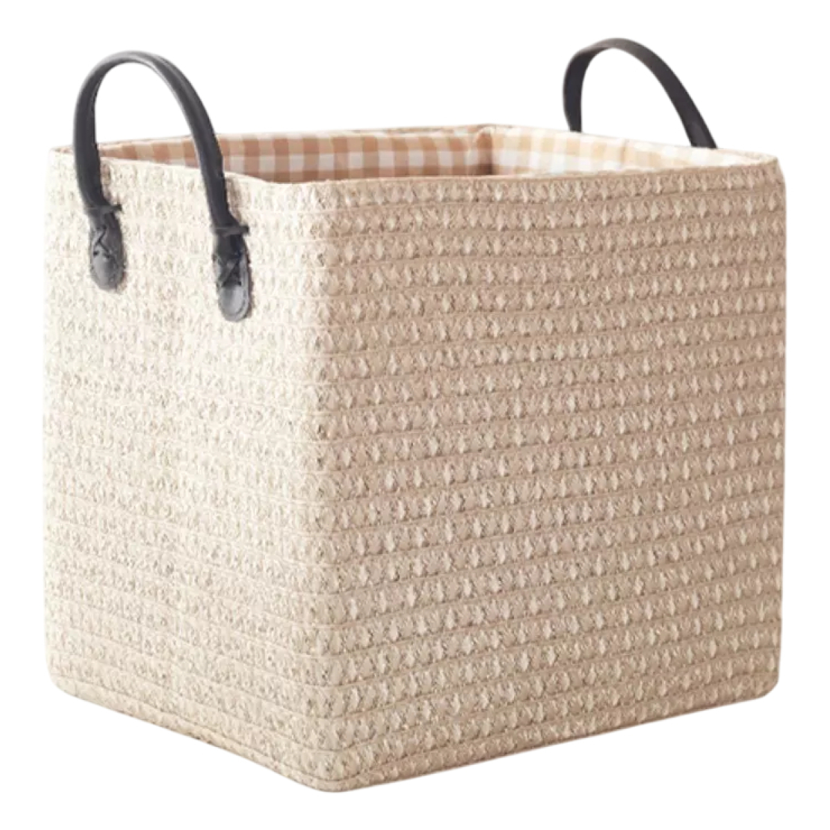 Caja Decorativa Organizadora Con Asas Plegable - Grande - Imagen 1