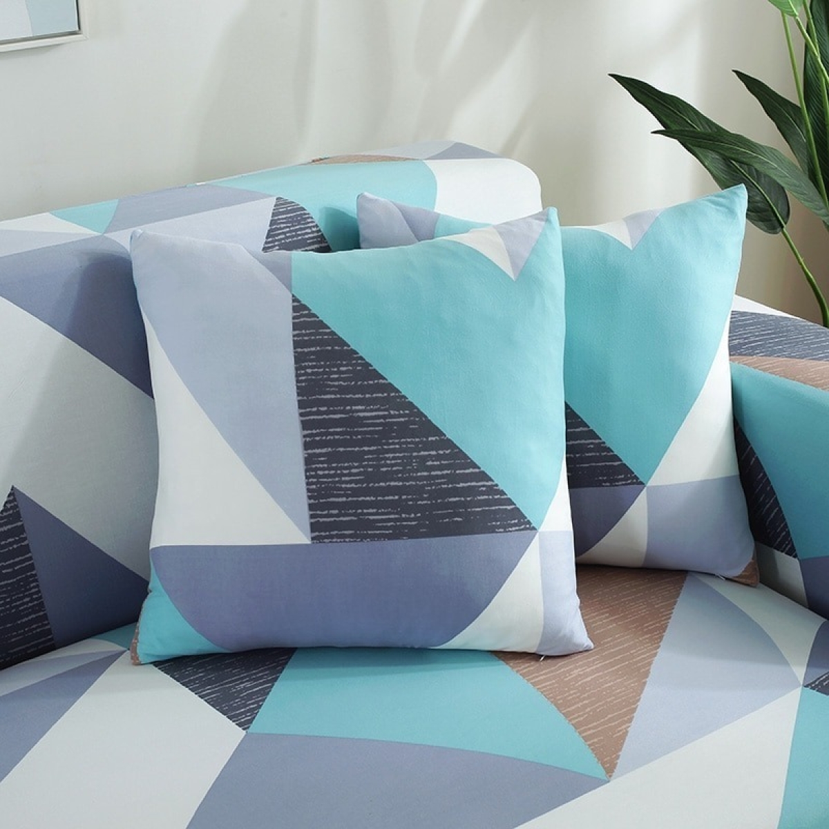 Funda Cubre Protector Sillon Sofa 2 Cuerpos Diseño Estampado - Imagen 11